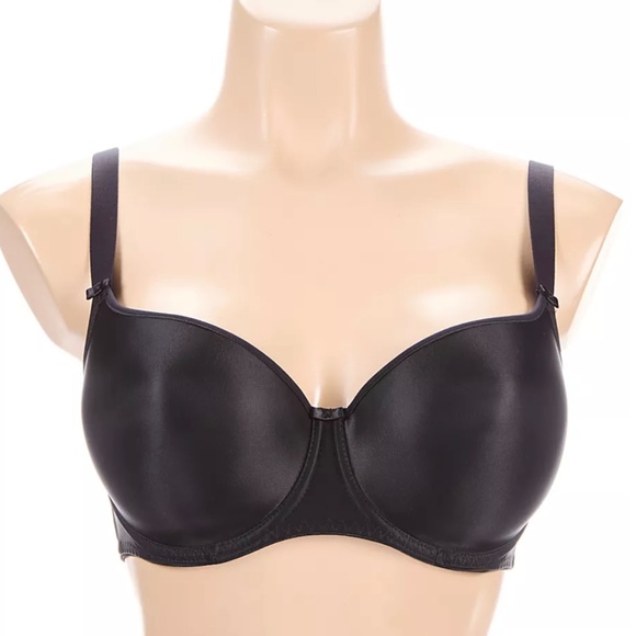 Fantasie-FL4510 Smoothing T-Shirt Bra  Black 40DD NWT - Picture 2 of 5